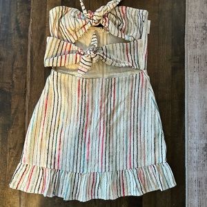 Tularosa mini dress with cutouts